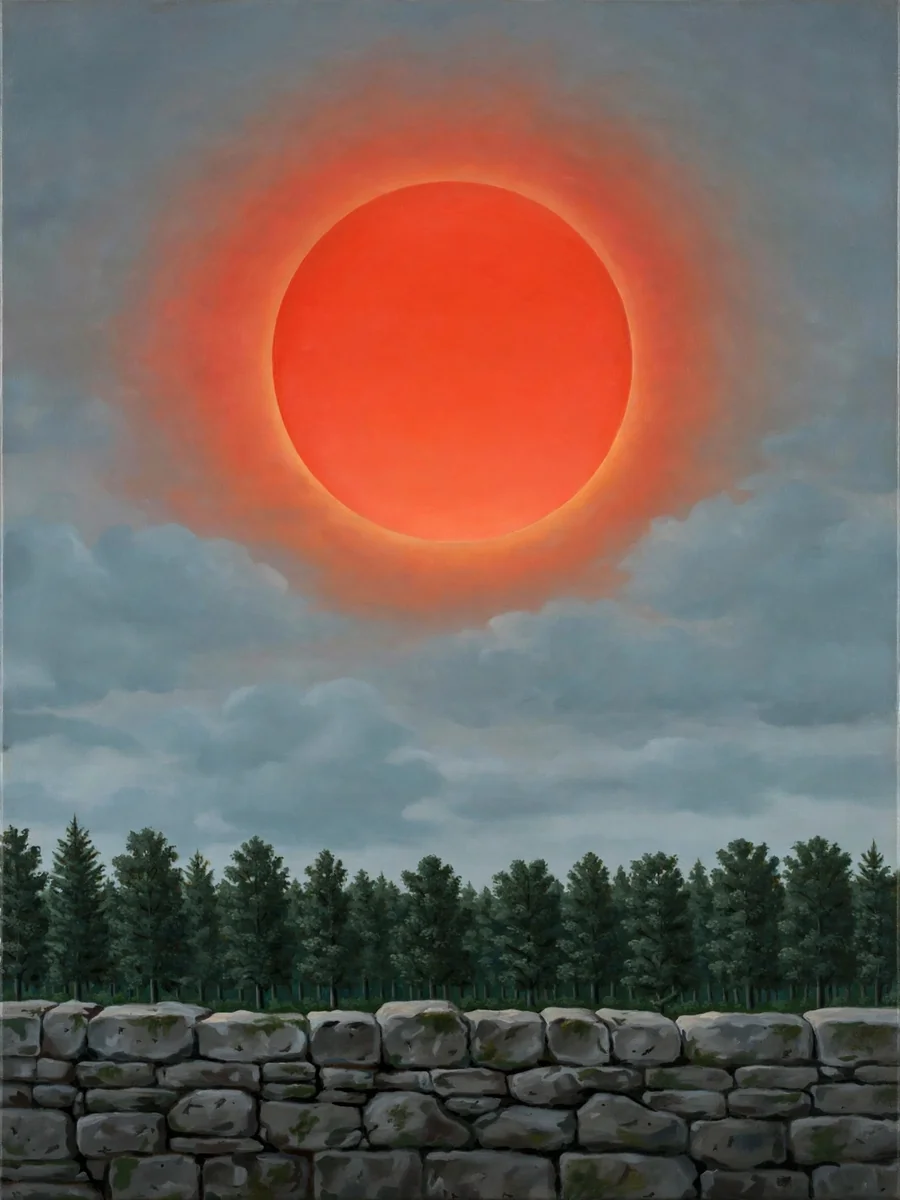 Surrealist Painting Description: A Study of René Magritte's Style — ChatGPT Prompt
