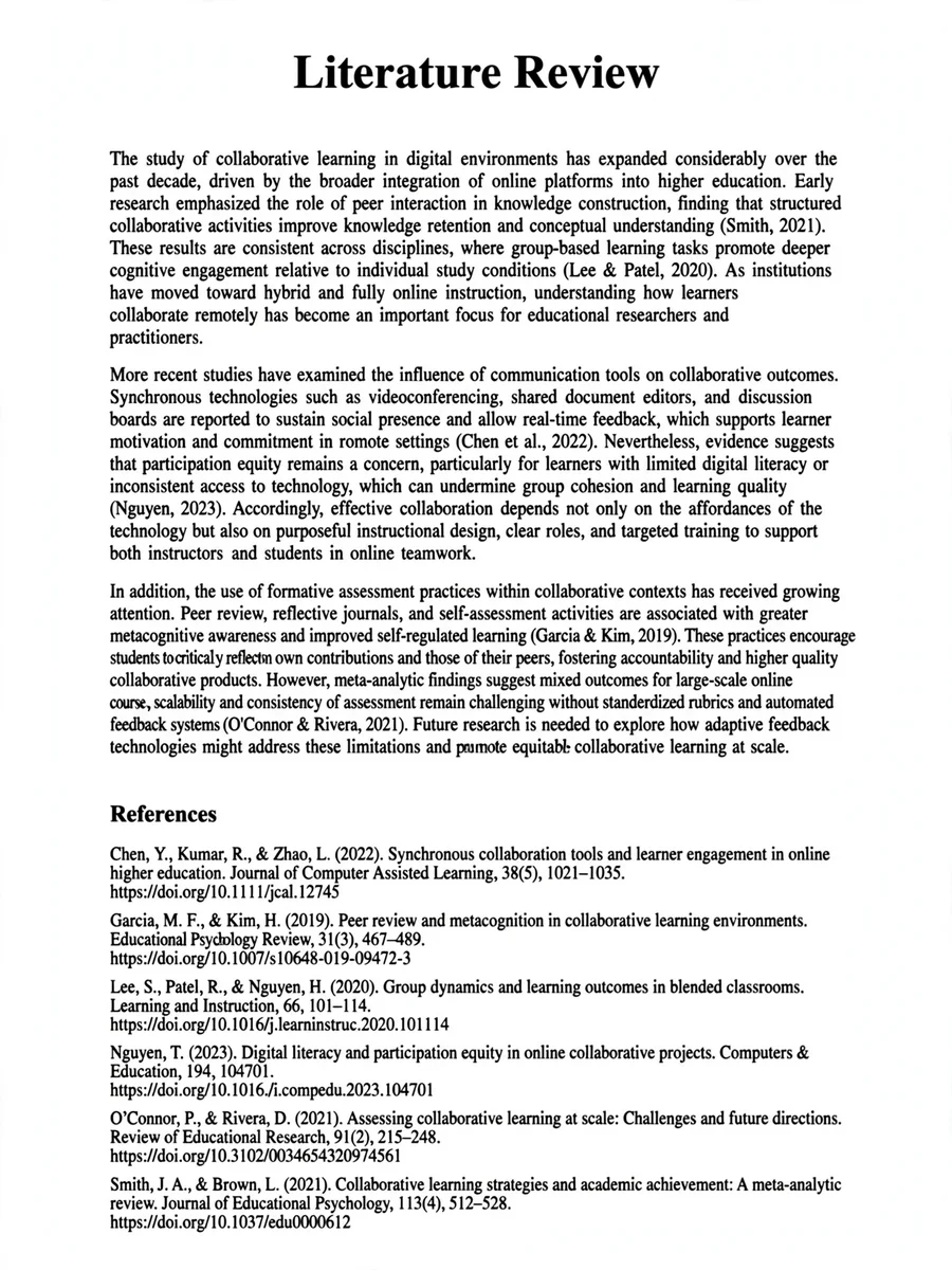 Act as a Bibliographic Review Writing Assistant — ChatGPT Prompt
