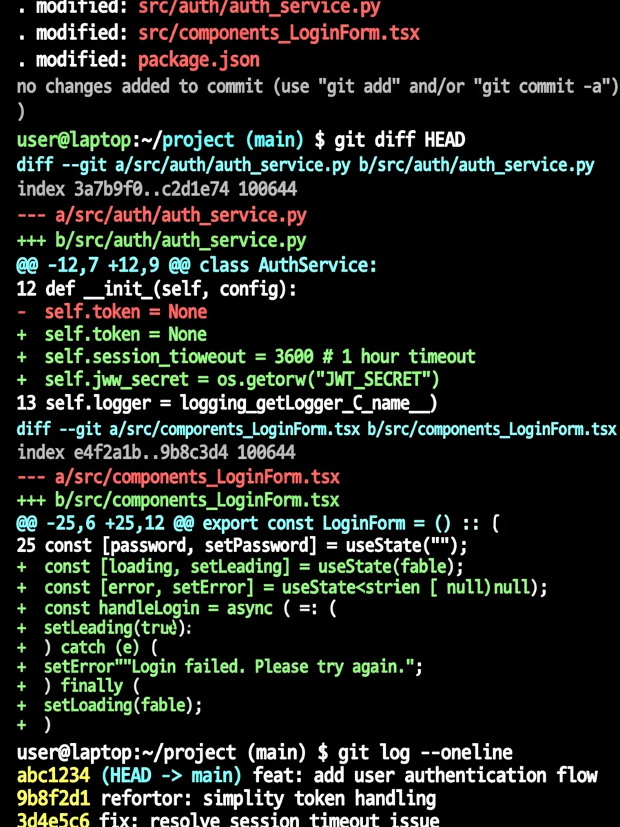 Claude Code Skill (Slash Command): review-and-commit.md — ChatGPT Prompt