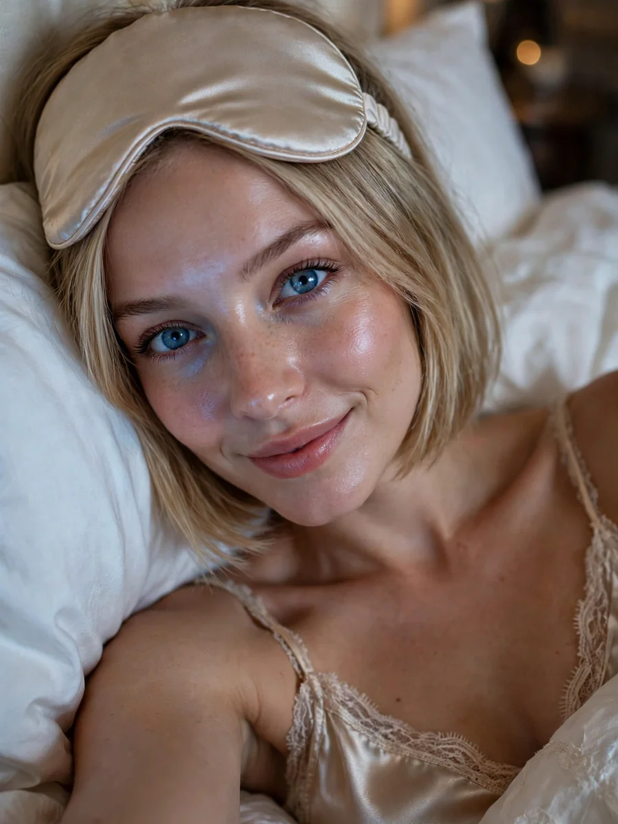 Act as an Influencer Candid Bedtime Selfie — ChatGPT Prompt