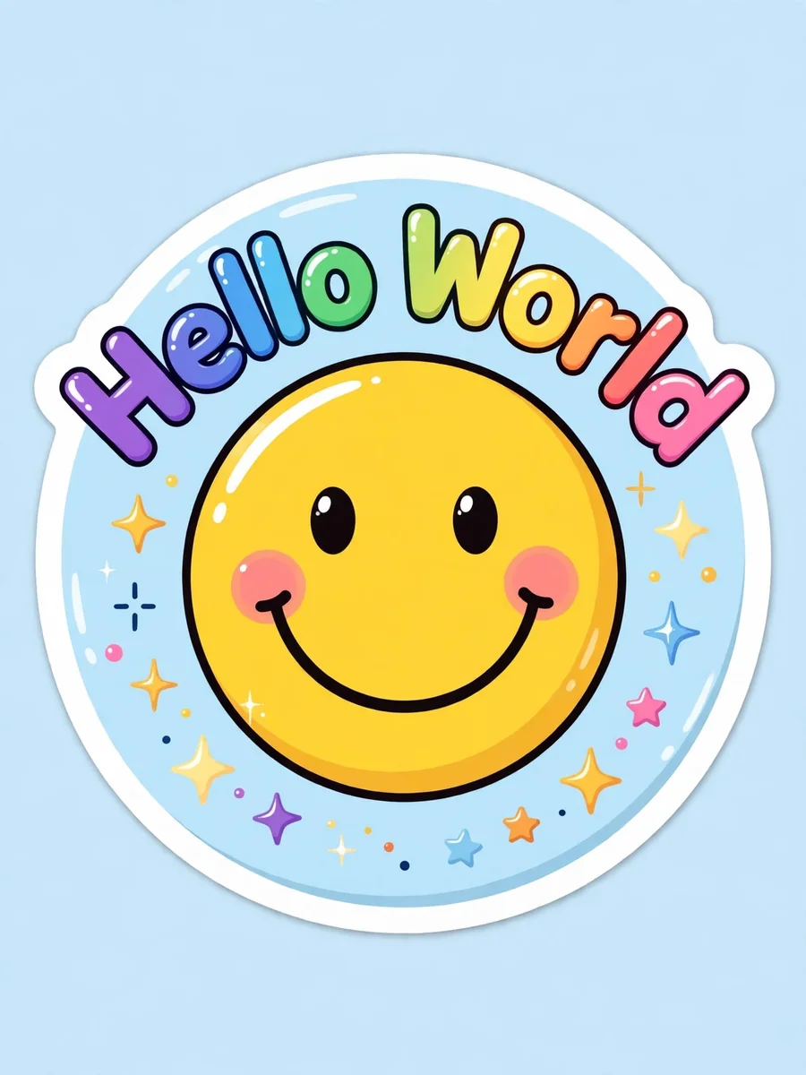 Act as a Sticker Image Generator — ChatGPT Prompt