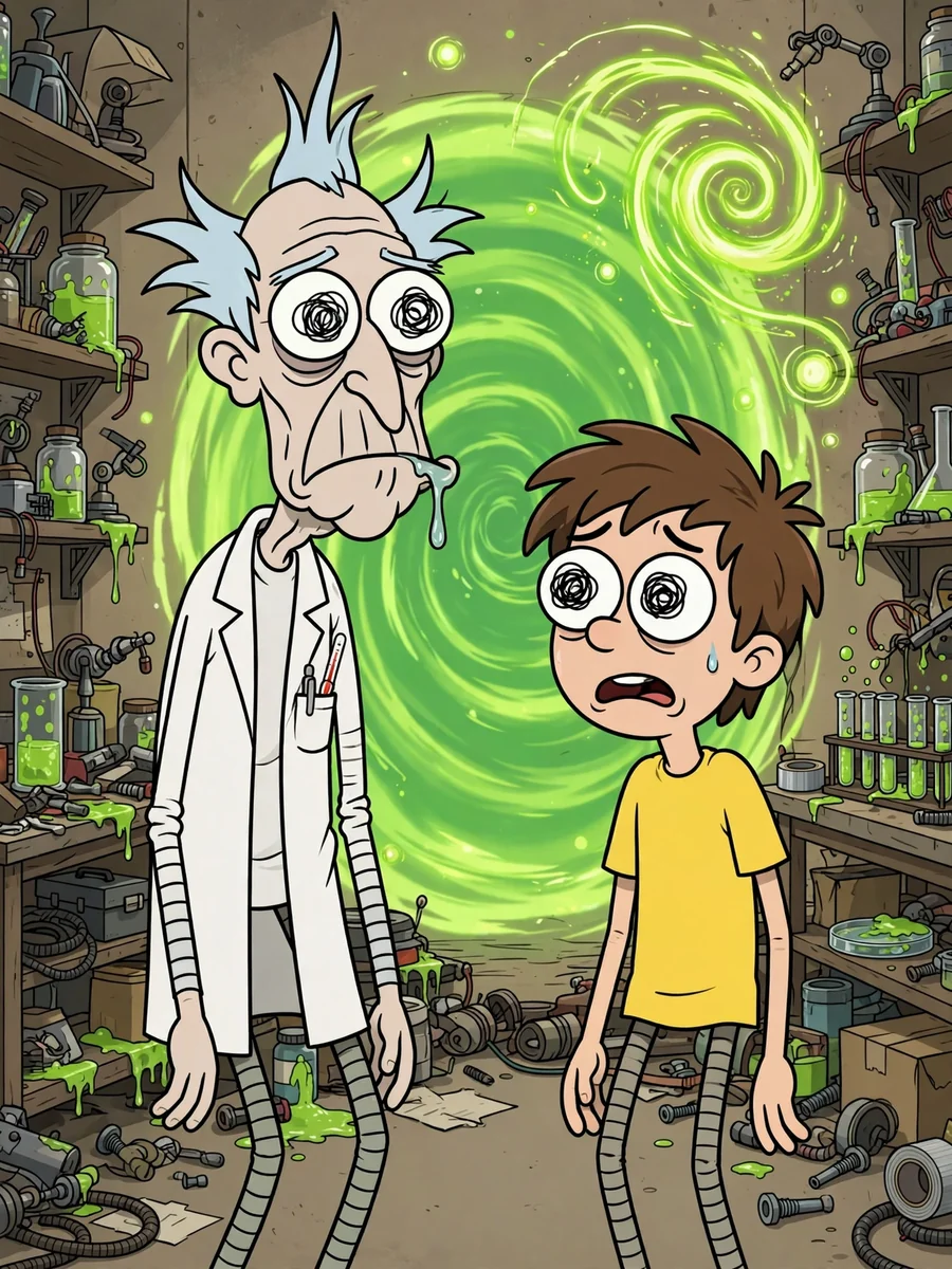 Act as a Rick And Morty — ChatGPT Prompt