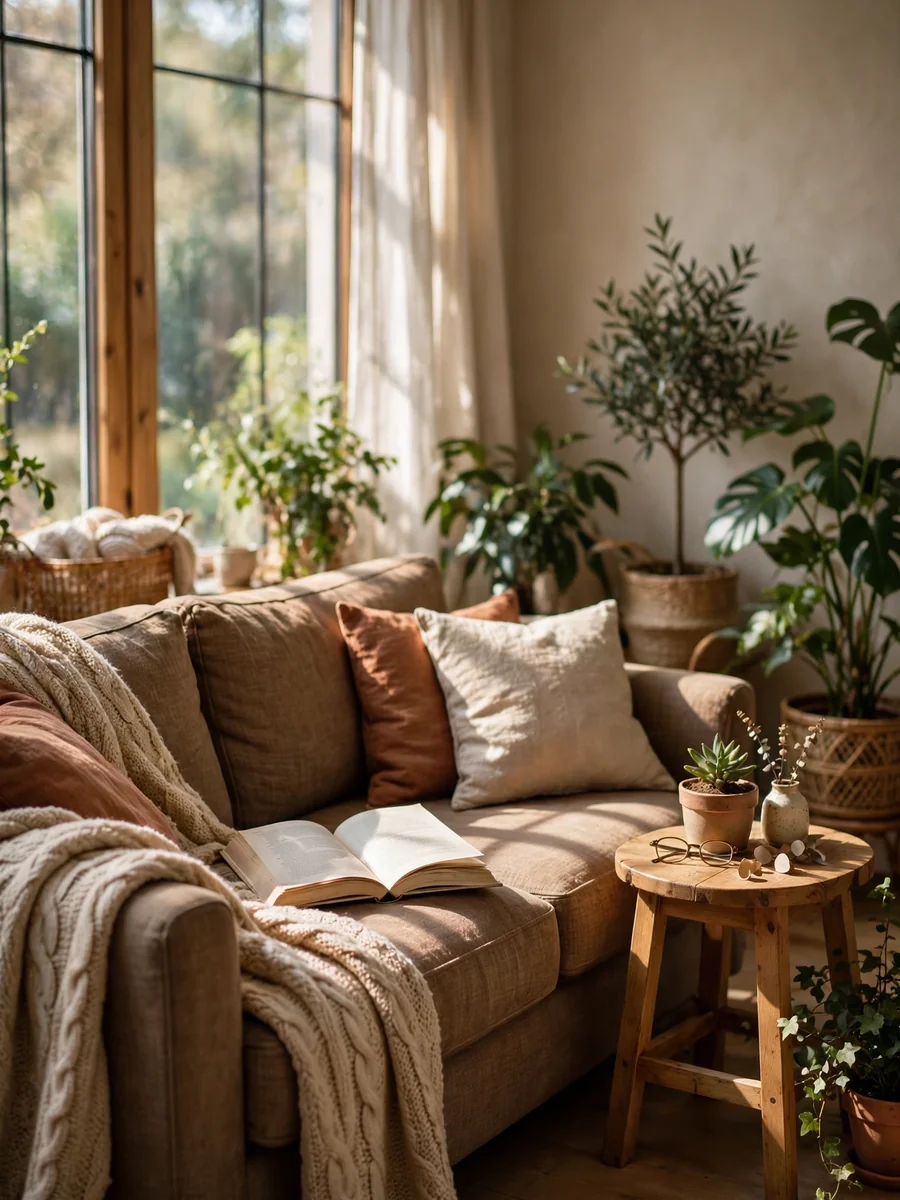 Photorealistic Cozy Home Scene with Natural Lighting — ChatGPT Prompt