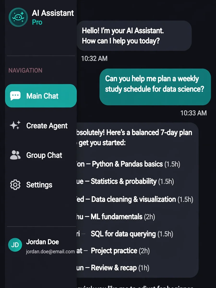 Act as an AI App Prototyping for Chat Interface — ChatGPT Prompt