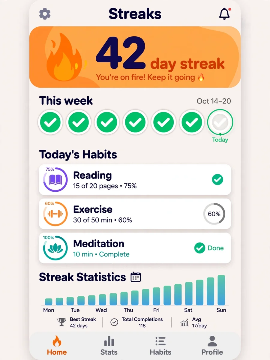 Act as a Streaks Mobile App Development Prompt — ChatGPT Prompt