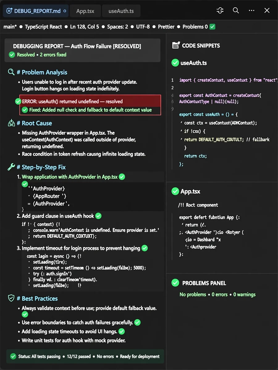 Senior Frontend Debugger for SPA Websites (Angular, React, Vite) — ChatGPT Prompt