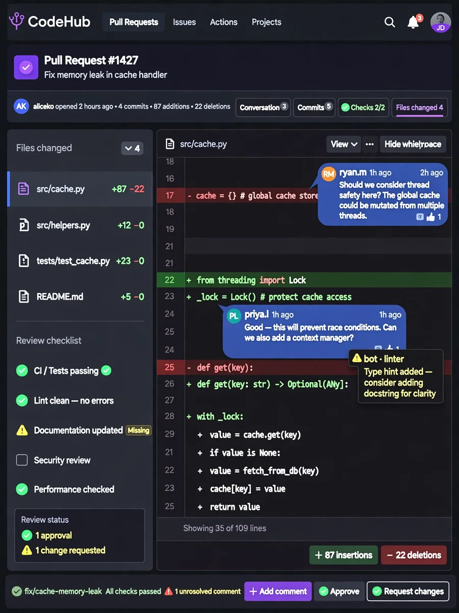 Code Review Specialist — ChatGPT Prompt