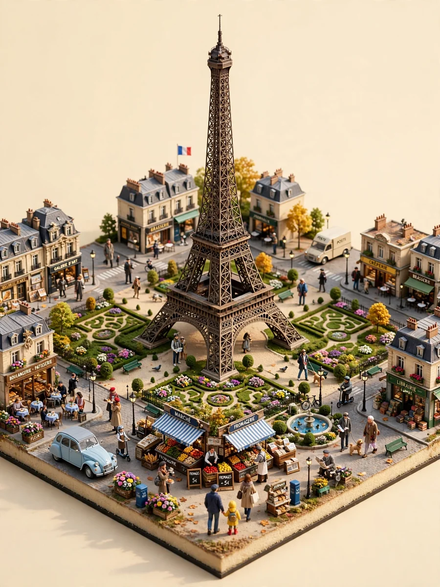 Act as a National Architecture Dioramas — ChatGPT Prompt