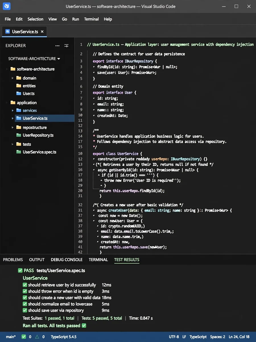 Senior Software Engineer & Software Architect Rules — ChatGPT Prompt