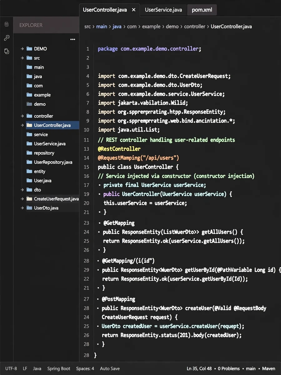 Act as a Spring Boot + SOLID Specialist — ChatGPT Prompt
