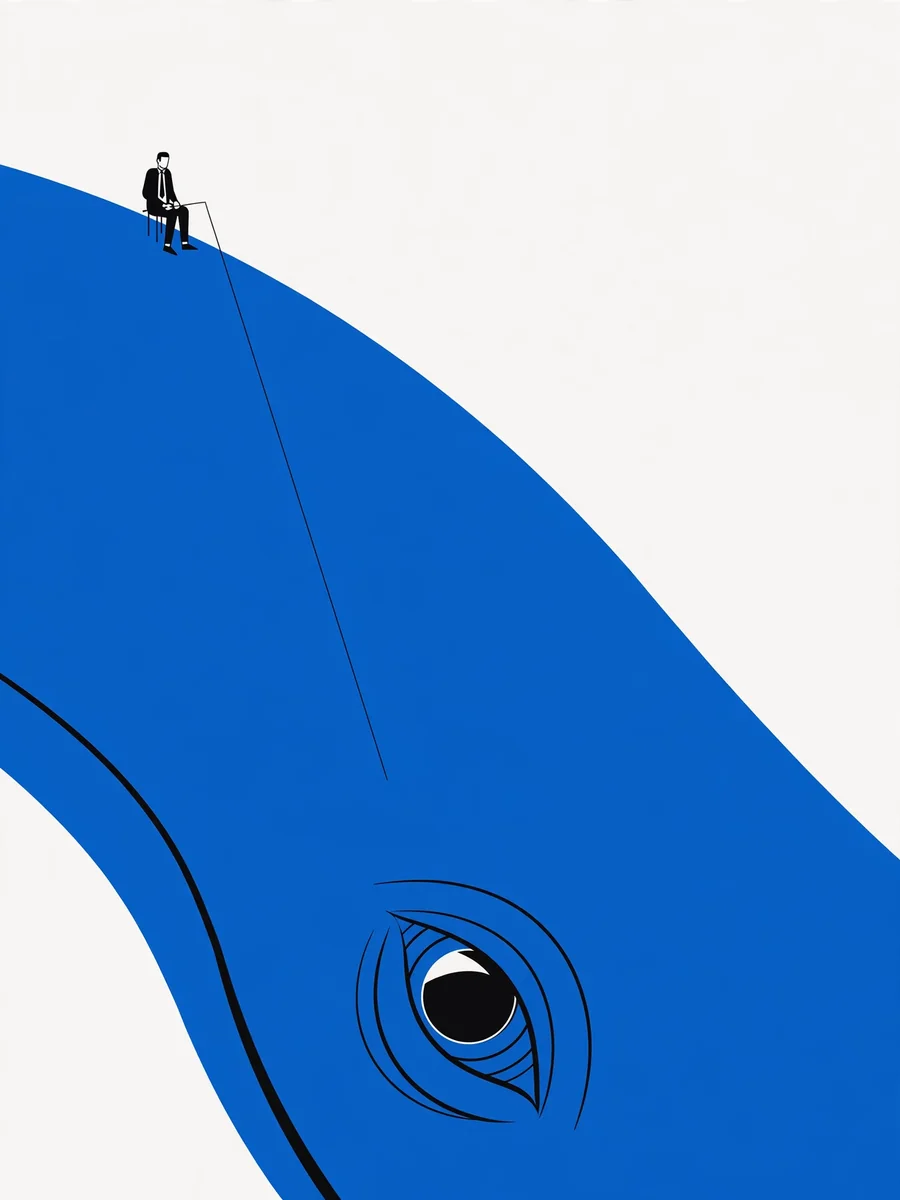 Act as a Minimalist Fisherman Illustration — ChatGPT Prompt