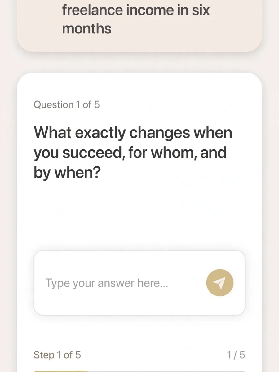 Act as an Expert Discovery Interviewer Guide — ChatGPT Prompt