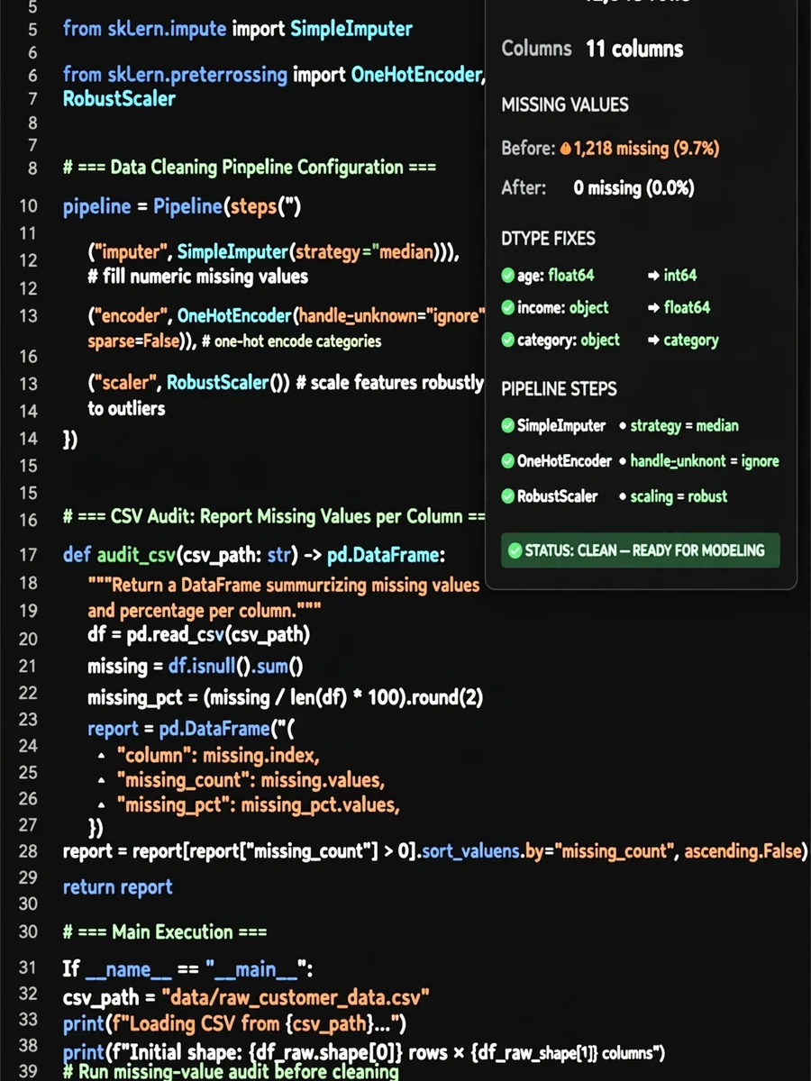 Data Architect & Business Strategist (CSV Audit & Pipeline) — ChatGPT Prompt