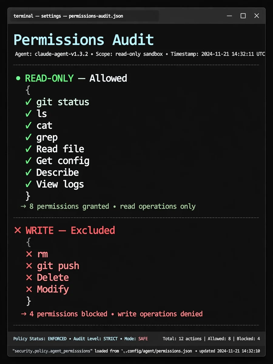 Act as an Update Agent Permissions — ChatGPT Prompt