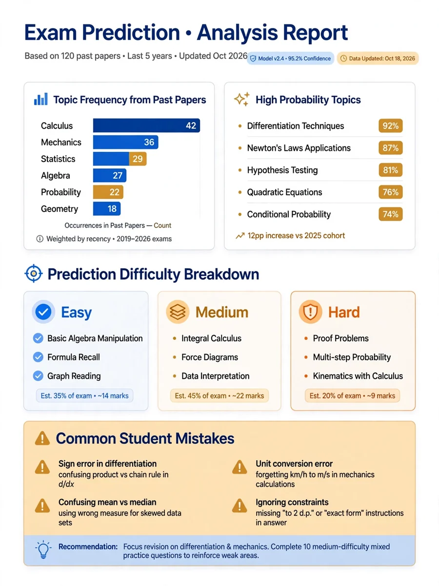 Act as an In-Depth Paper and Exam Prediction Analyzer — ChatGPT Prompt