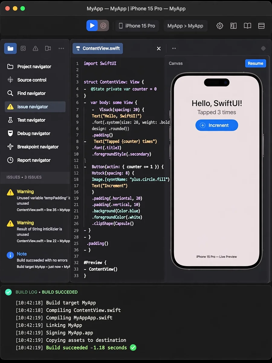 Act as a xcode-mcp (for pi agent) — ChatGPT Prompt