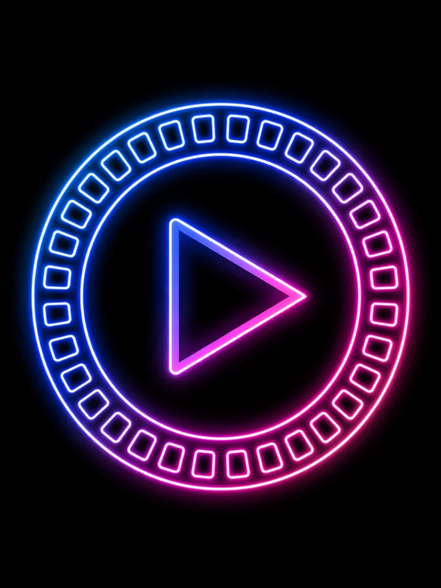 Act as a Neon Logo Design for Streaming Platform — ChatGPT Prompt