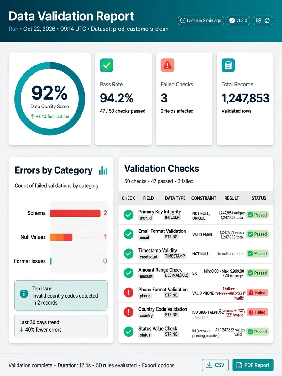 Act as a Data Validator Agent Role — ChatGPT Prompt