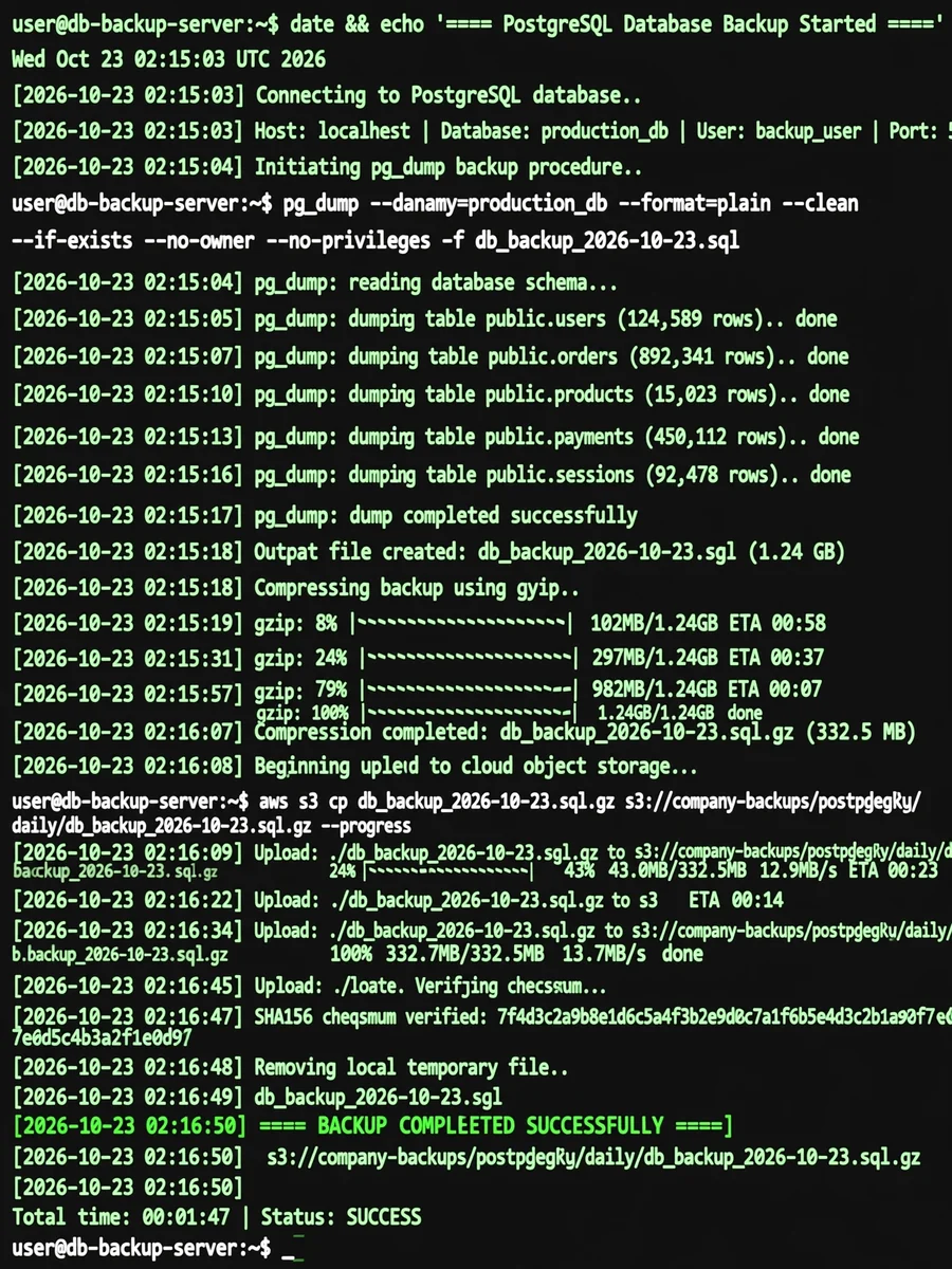 Backup & Restore Agent Role — ChatGPT Prompt