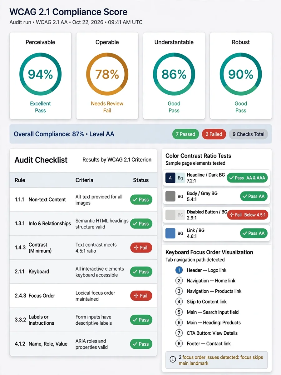 Act as an Accessibility Auditor Agent Role — ChatGPT Prompt