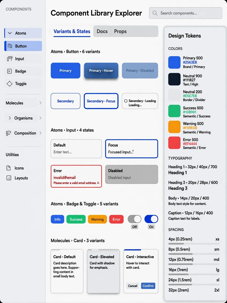 Act as an UI Architect Agent Role — ChatGPT Prompt