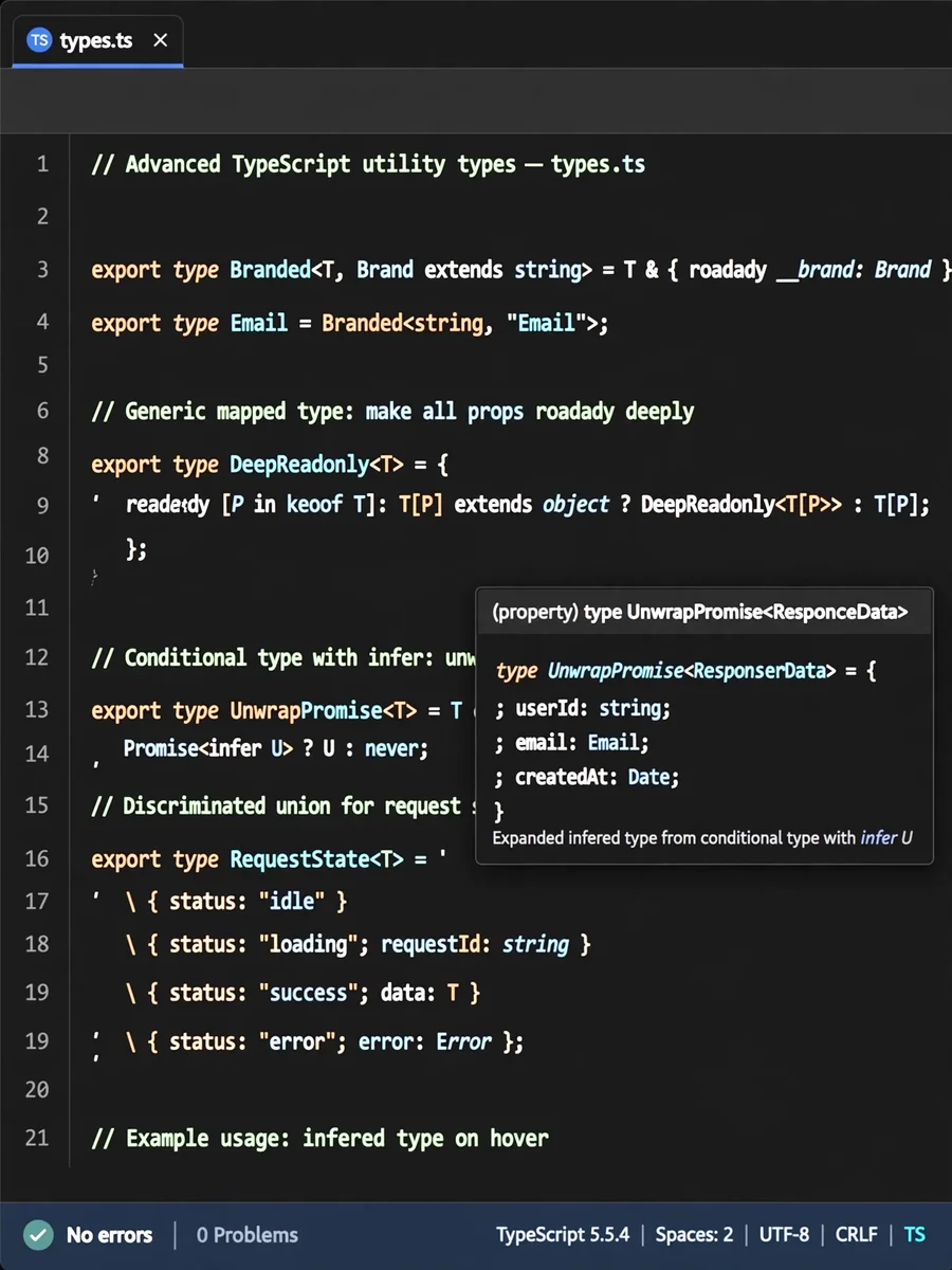 Act as a TypeScript Type Expert Agent Role — ChatGPT Prompt