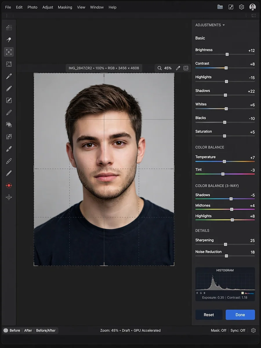 Act as a Professional photo editor — ChatGPT Prompt