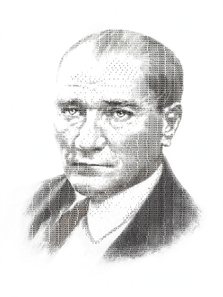 Act as a Typographic Portrait Artwork Creation — ChatGPT Prompt