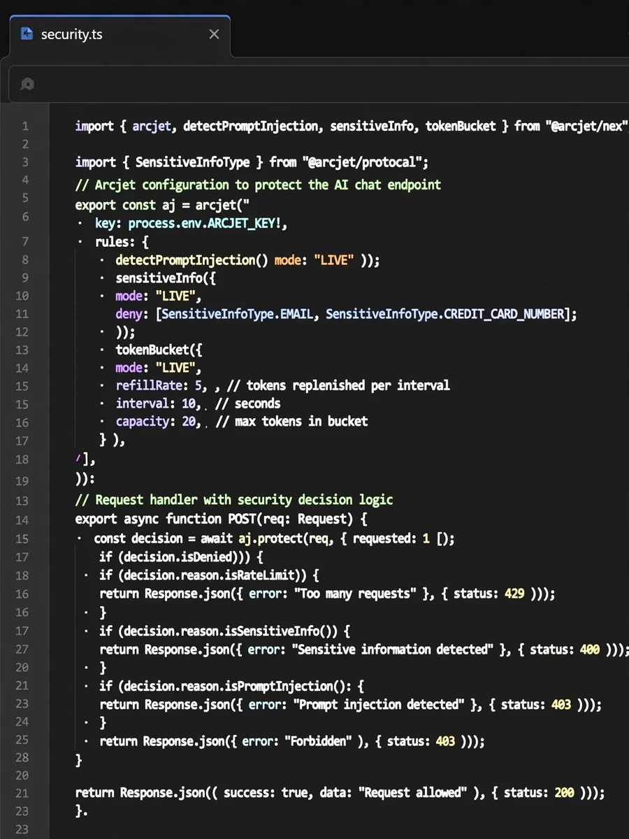 Add AI protection — ChatGPT Prompt