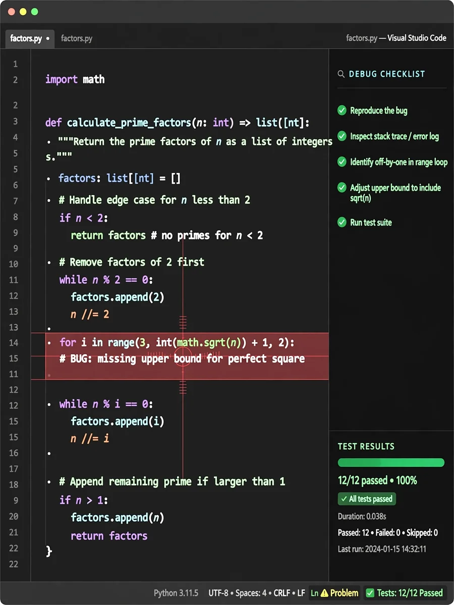 Act as a Sniper-Precision Debugging Skill — ChatGPT Prompt