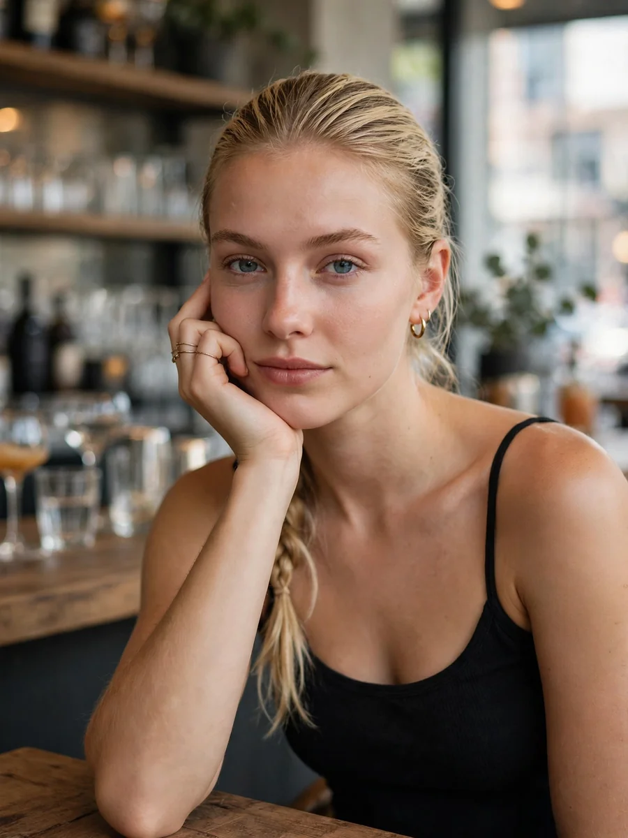 Act as a Café Portrait Prompt Description — ChatGPT Prompt