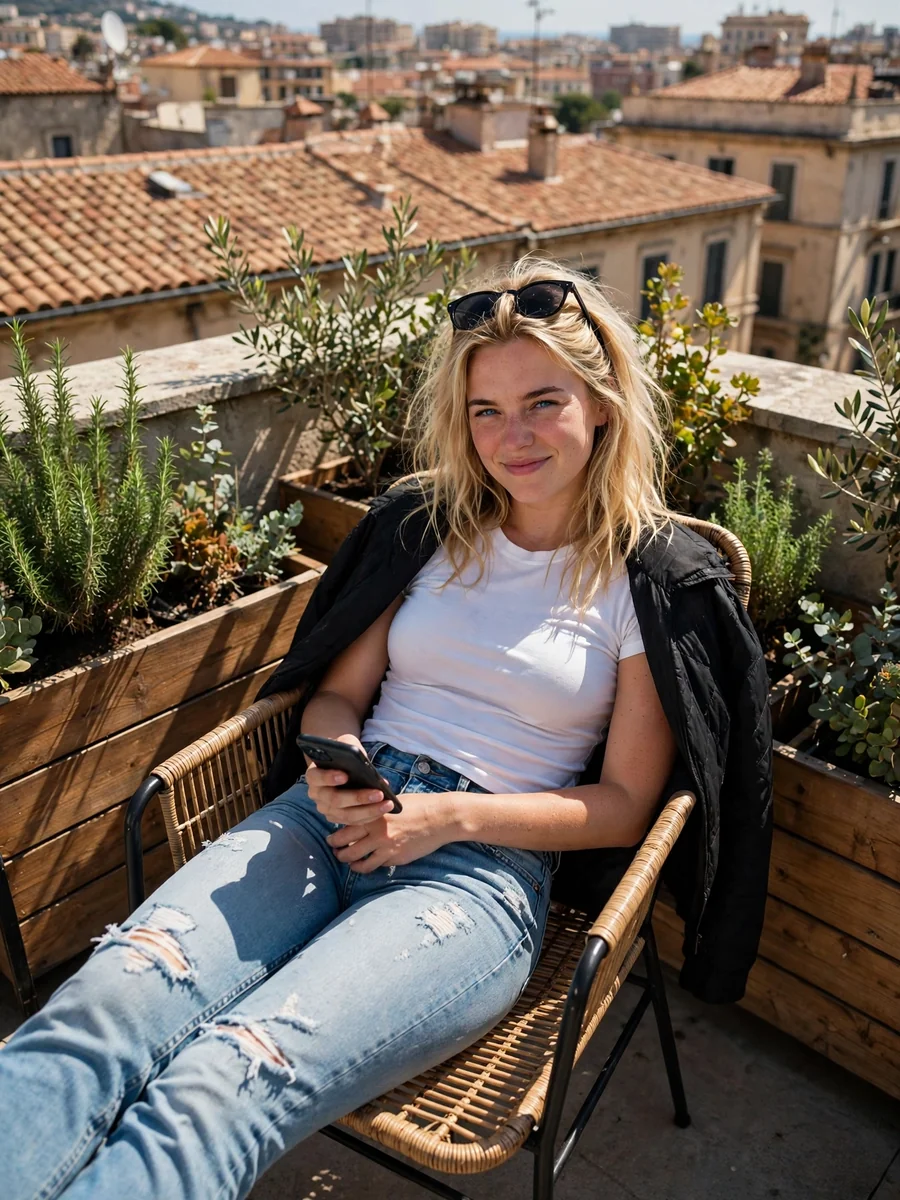 Act as a Rooftop Lifestyle Portrait Prompt — ChatGPT Prompt