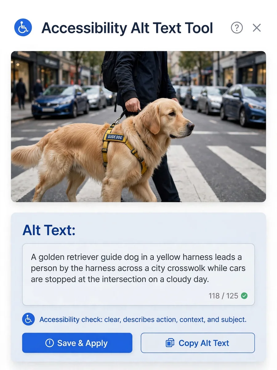 Act as an Alternative Text Generator — ChatGPT Prompt