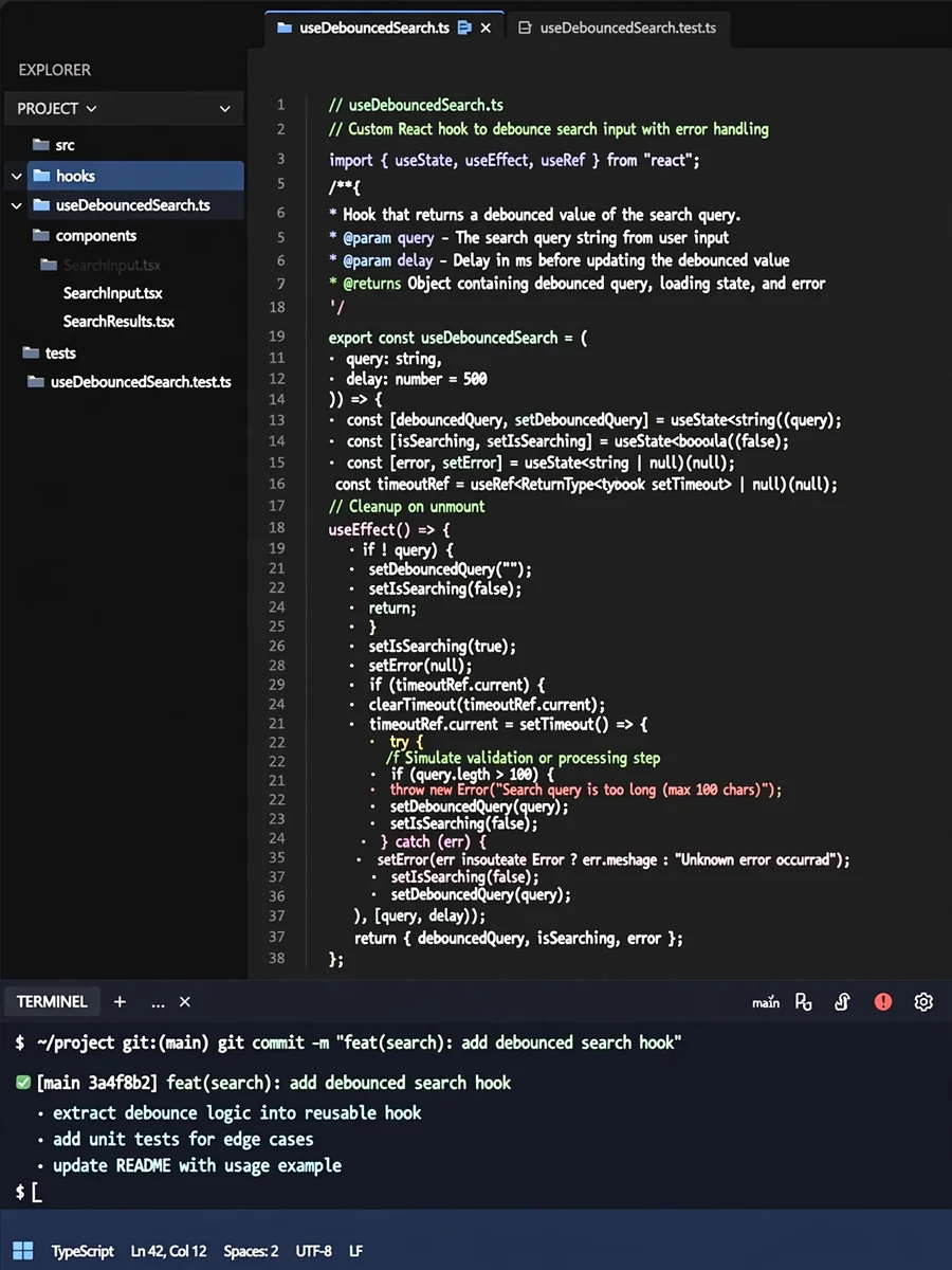 Act as a Feature coding template — ChatGPT Prompt