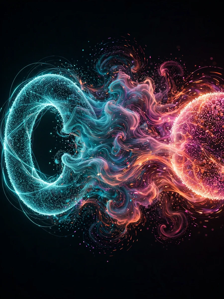 Create a logic where a 3D geometric mesh — ChatGPT Prompt