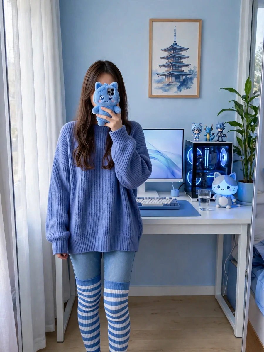 Act as a Mirror Selfie Scene Description — ChatGPT Prompt