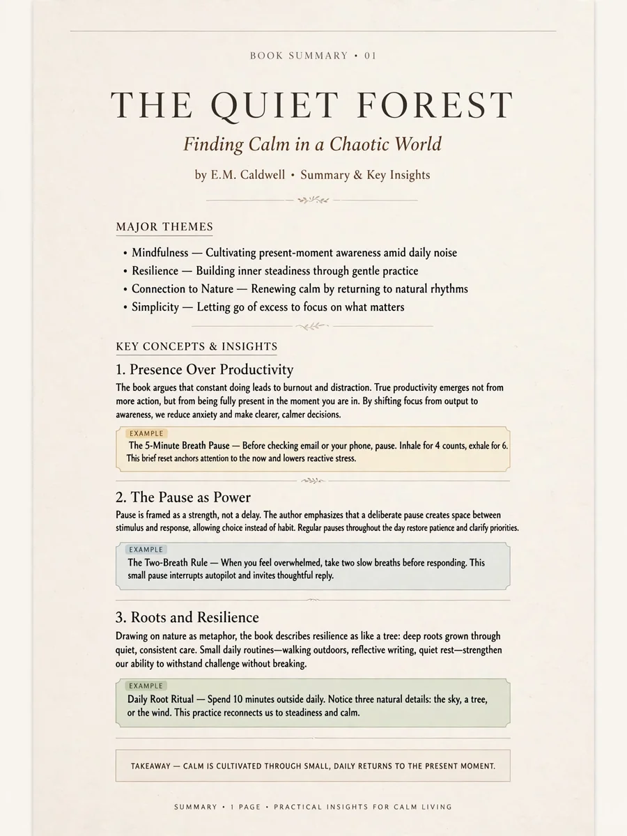 Act as a Comprehensive Book Summarizer — ChatGPT Prompt