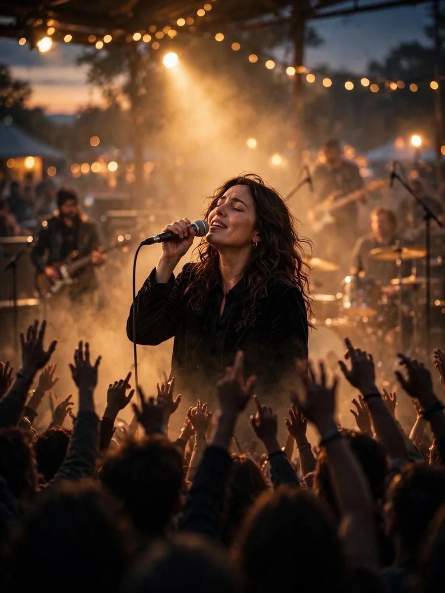 Performing a Popular Song at a Concert — ChatGPT Prompt