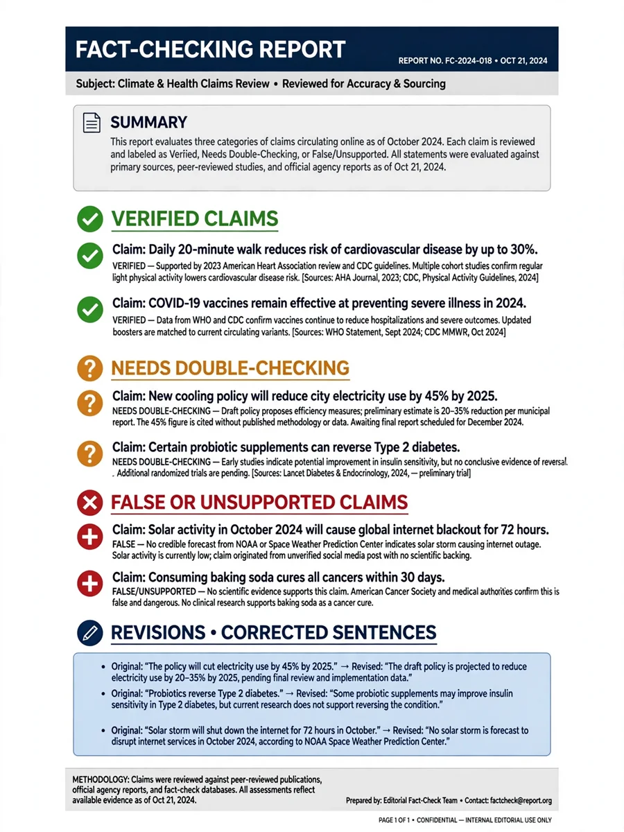 Act as a Factcheck — ChatGPT Prompt