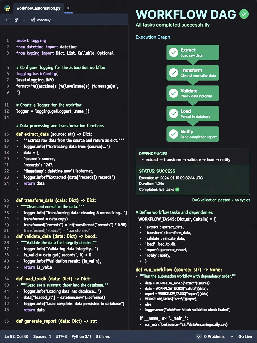 Act as a workflow_builder_using_python — ChatGPT Prompt