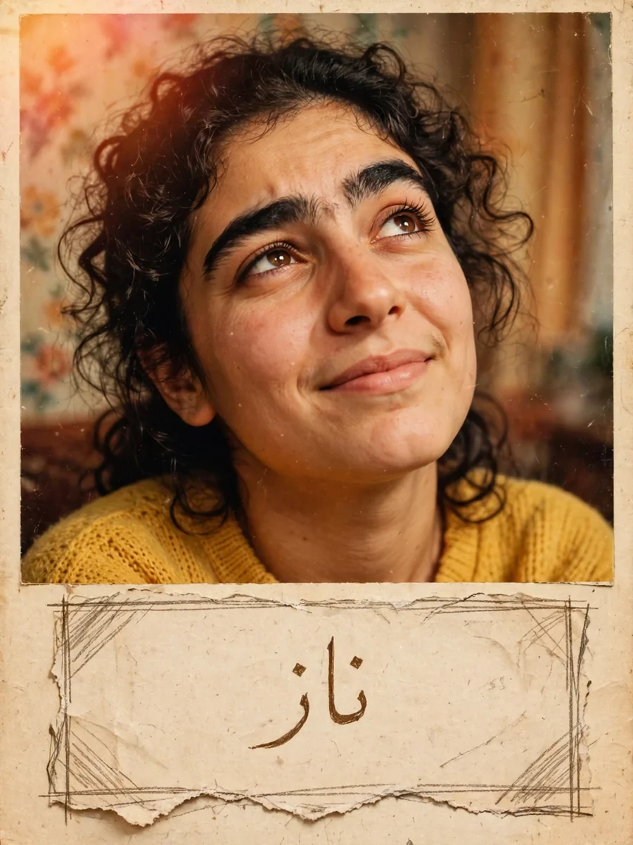 Act as a Vintage Analog Portrait — ناز — ChatGPT Prompt