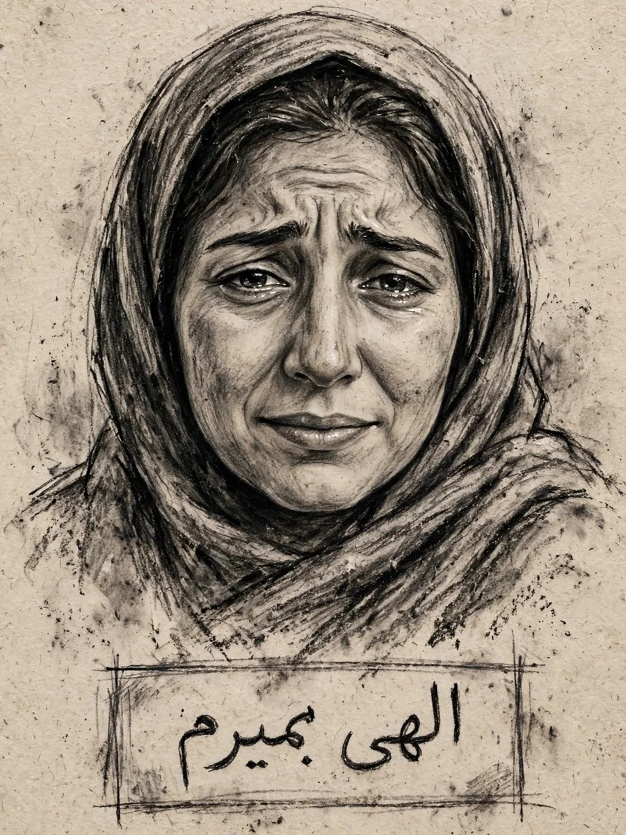 Act as a Charcoal Portrait — الهی بمیرم — ChatGPT Prompt
