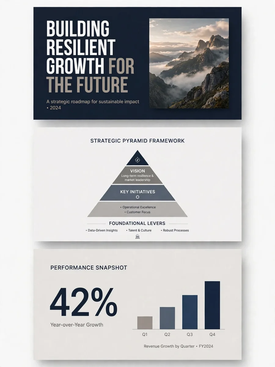 Act as a Business Presentation Design Expert Guide — ChatGPT Prompt