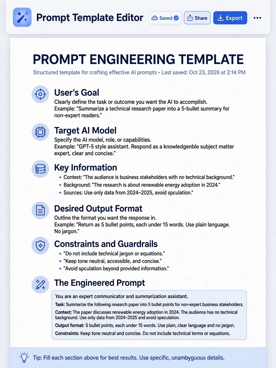 Act as a Master Prompt Engineer — ChatGPT Prompt