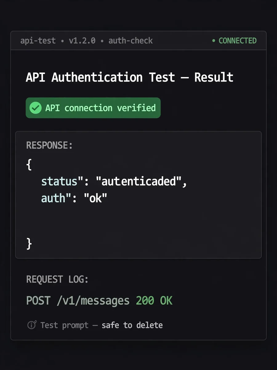 Claude setup test - safe to delete — ChatGPT Prompt