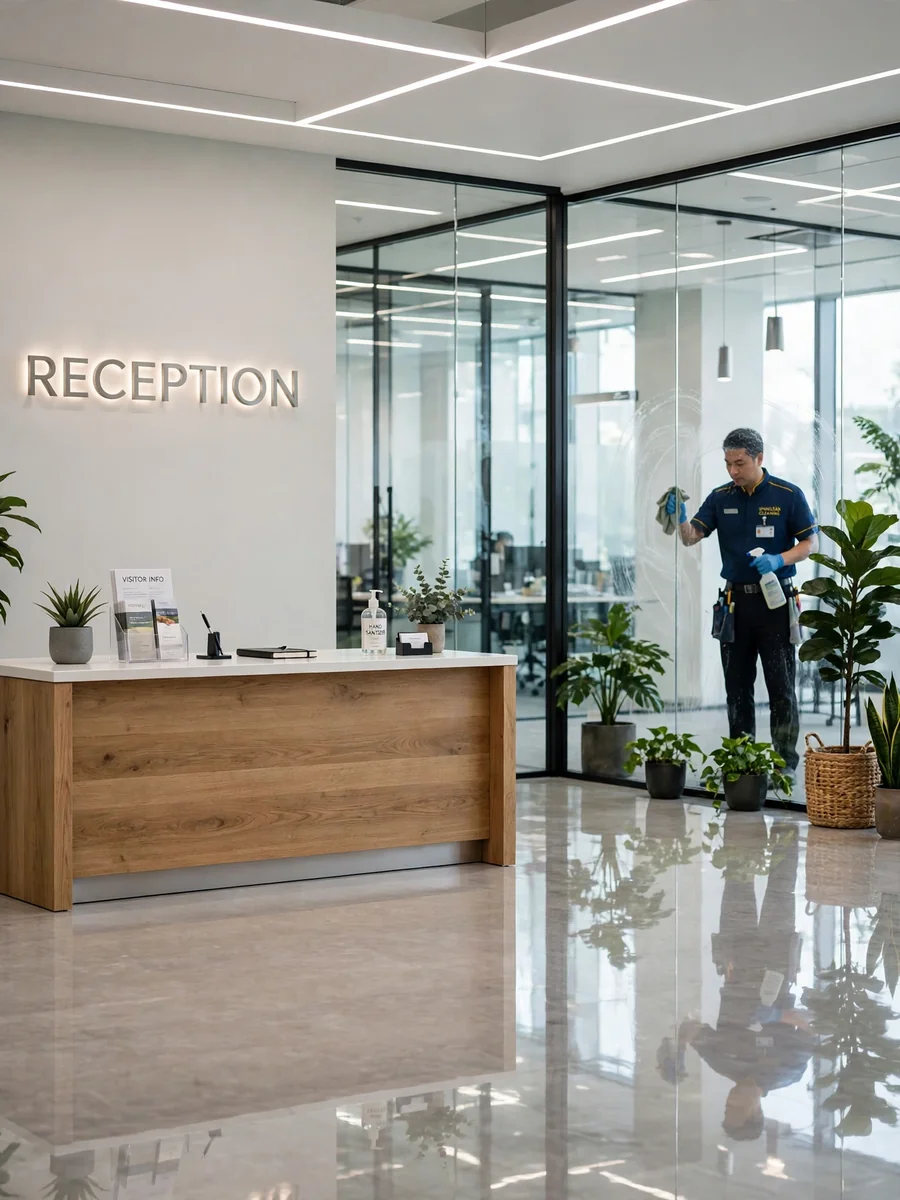 Act as a Commercial cleaning services — ChatGPT Prompt