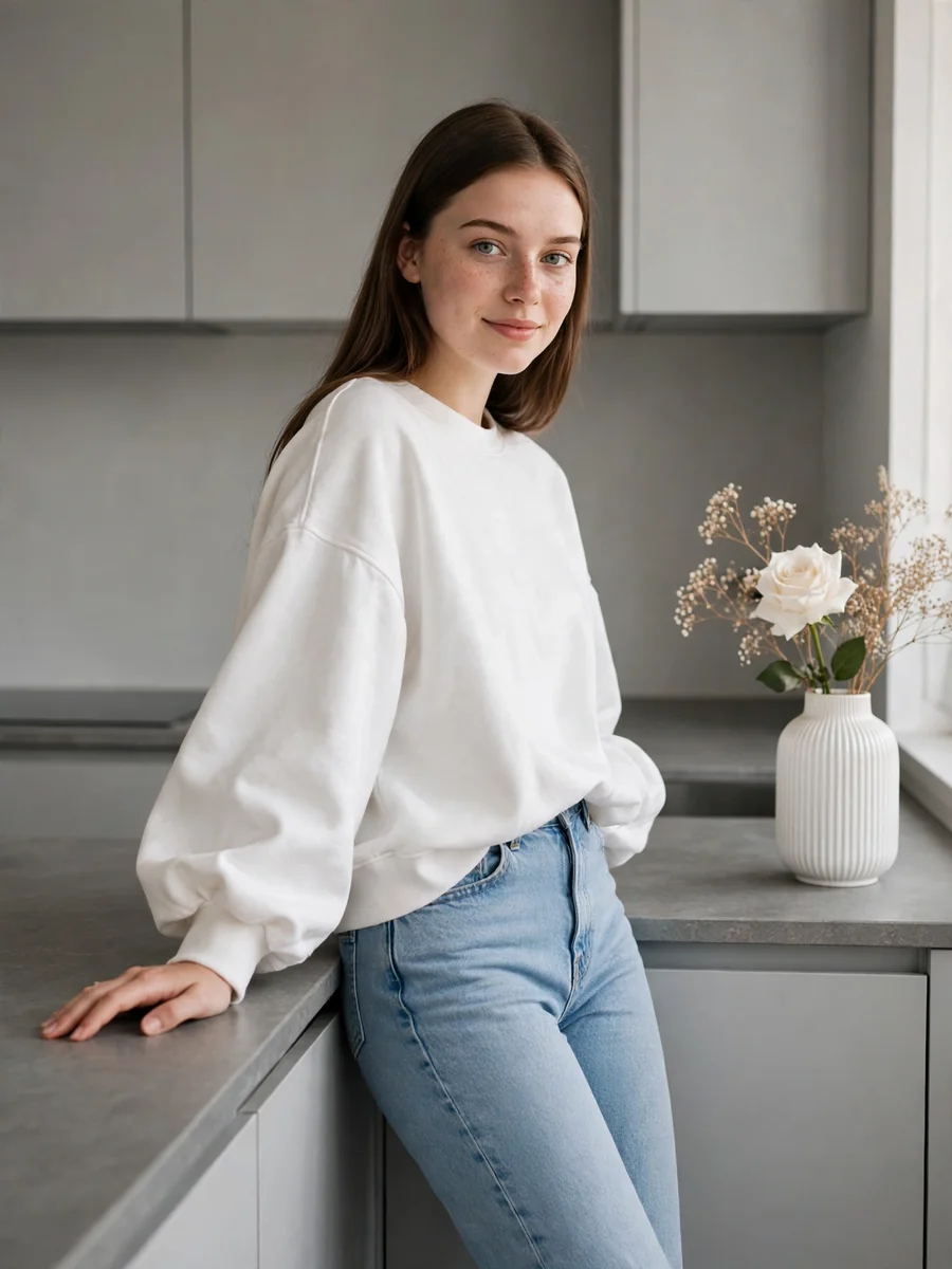Act as a Cozy Minimalist Kitchen Portrait — ChatGPT Prompt