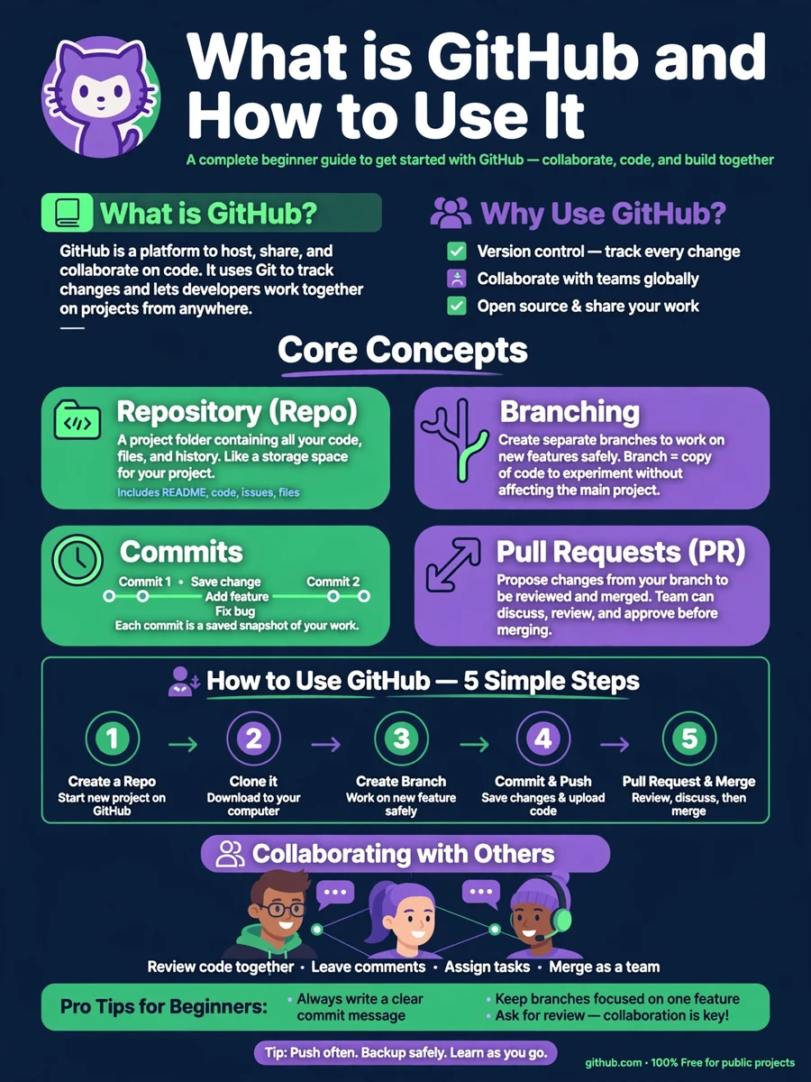 Act as an about what is github — ChatGPT Prompt