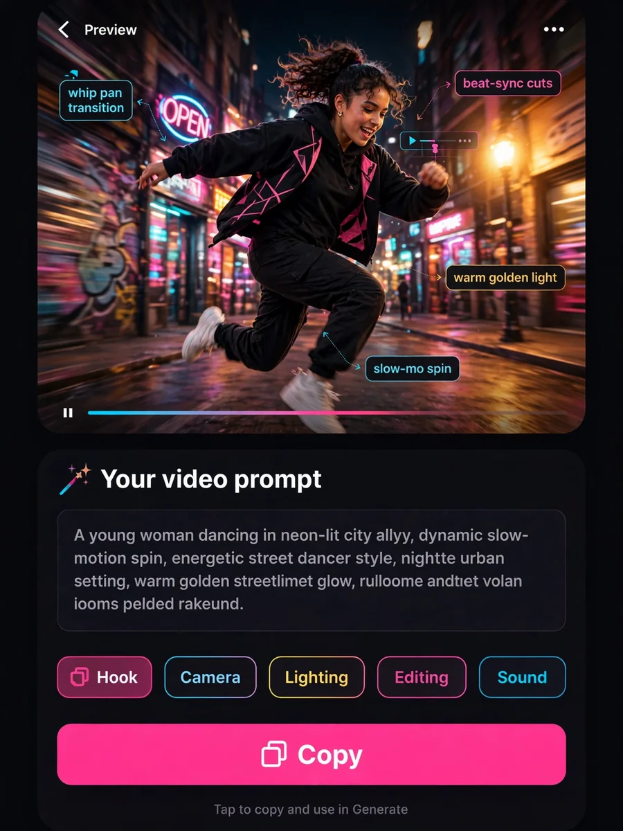 Act as a TikTok Video Style Prompt Generator — ChatGPT Prompt