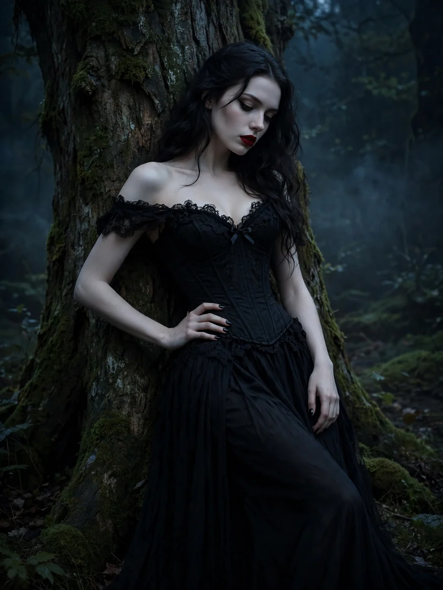 Act as a Gothic Glamour Night Portrait — ChatGPT Prompt